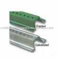 Baked Green Enamel Steel U-Channel,Sign Post